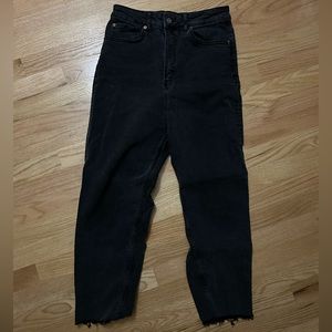Dark Wash H&M Divided Stretchy High Waisted Jean